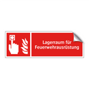 Lagerraum für Feuerwehrausrüstung