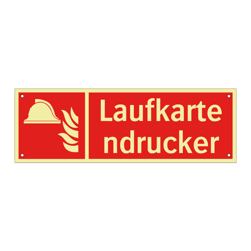 Laufkartendrucker