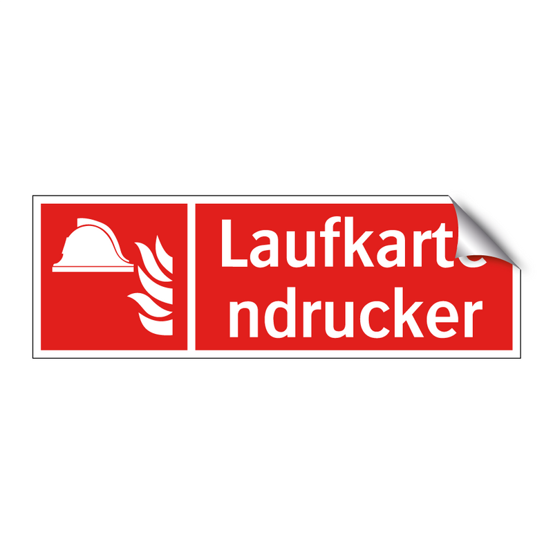 Laufkartendrucker