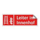 Leiter im Innenhof