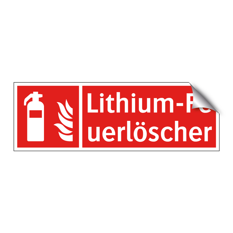 Lithium-Feuerlöscher
