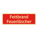 Fettbrand Feuerlöscher