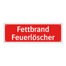 Fettbrand Feuerlöscher