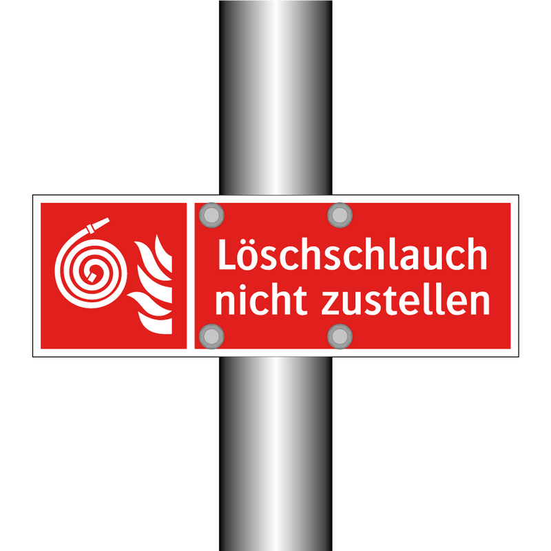 Löschschlauch nicht zustellen