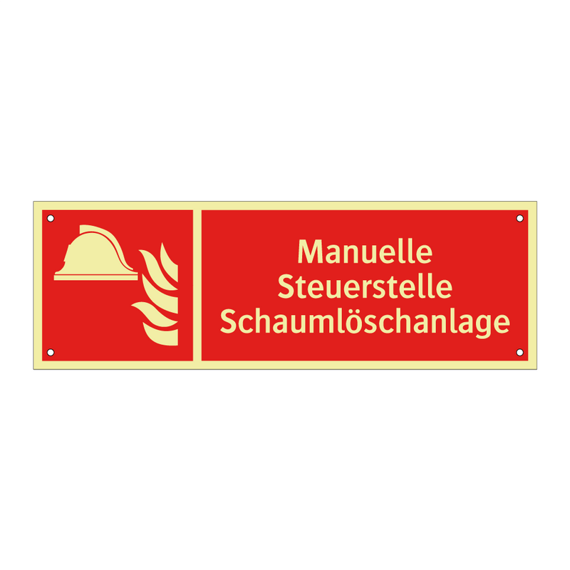 Manuelle Steuerstelle Schaumlöschanlage