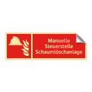 Manuelle Steuerstelle Schaumlöschanlage