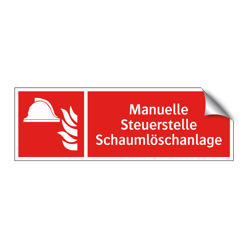 Manuelle Steuerstelle Schaumlöschanlage