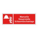 Manuelle Steuerstelle Schaumlöschanlage