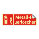 Metall-Feuerlöscher