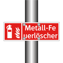 Metall-Feuerlöscher