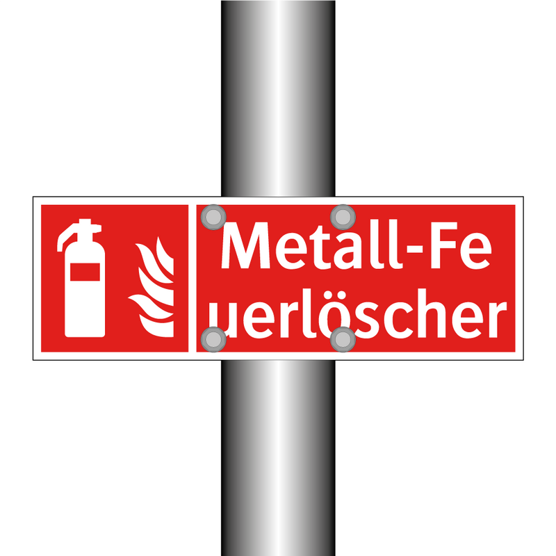 Metall-Feuerlöscher
