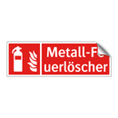 Metall-Feuerlöscher