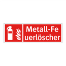 Metall-Feuerlöscher