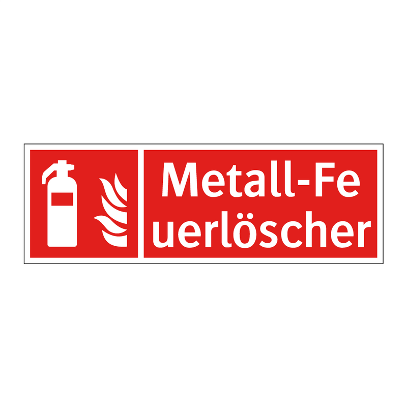 Metall-Feuerlöscher