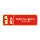 Metall-Feuerlöscher Klasse D