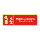 Metallbrandlöscher Brandklasse D