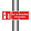 Nur im Brandfall verwenden