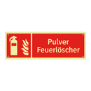 Pulver Feuerlöscher