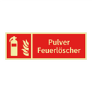 Pulver Feuerlöscher