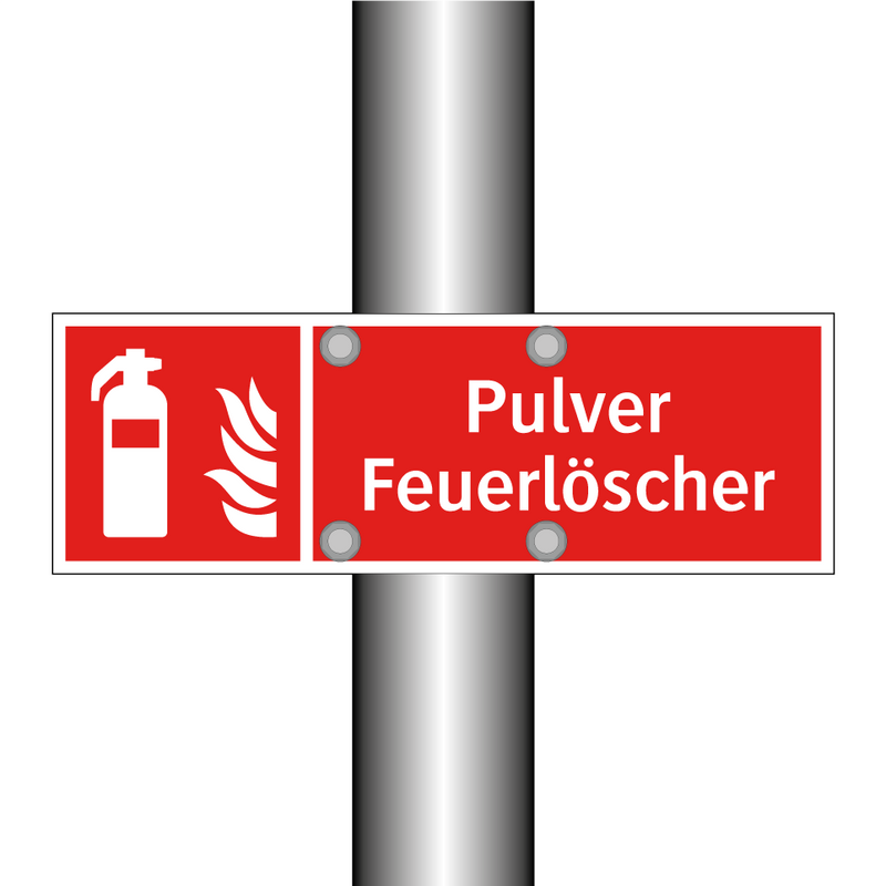 Pulver Feuerlöscher
