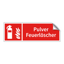 Pulver Feuerlöscher
