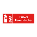 Pulver Feuerlöscher