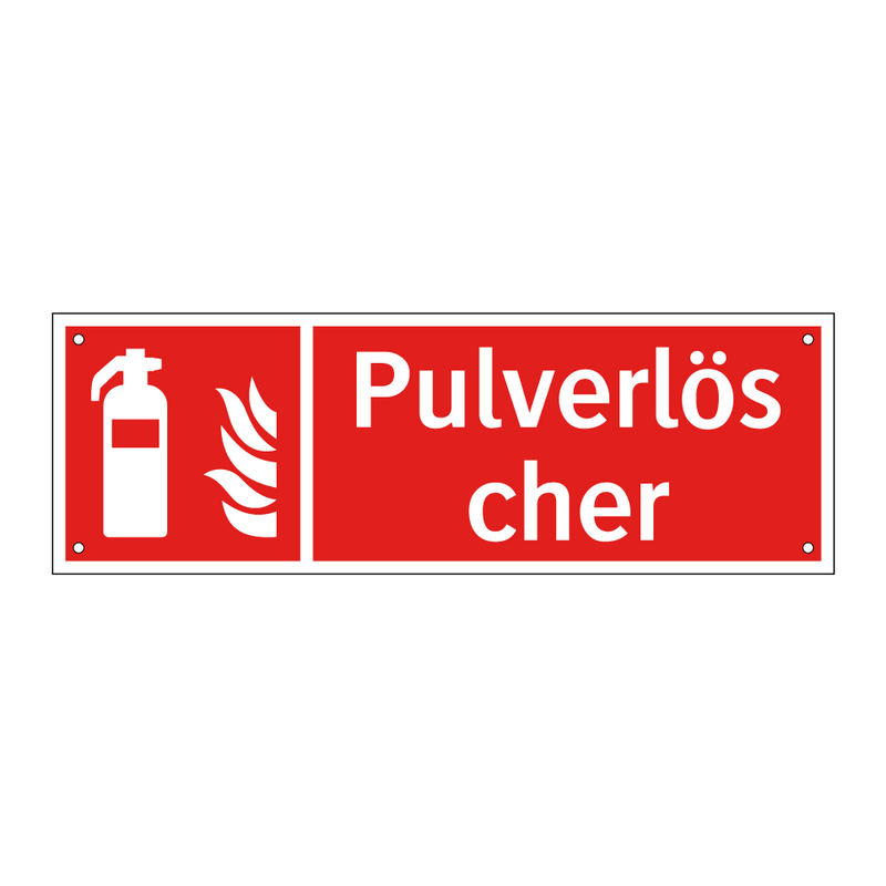 Pulverlöscher