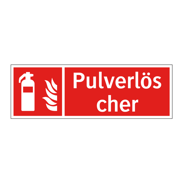 Pulverlöscher