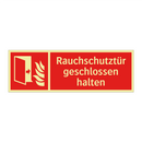 Rauchschutztür geschlossen halten