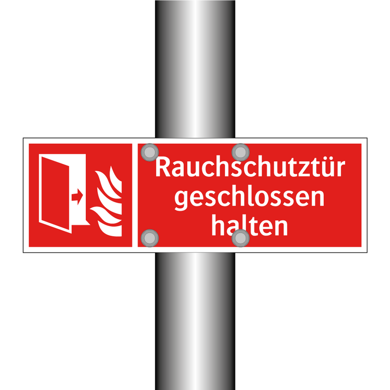 Rauchschutztür geschlossen halten