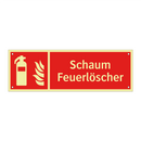 Schaum Feuerlöscher