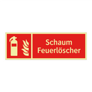 Schaum Feuerlöscher