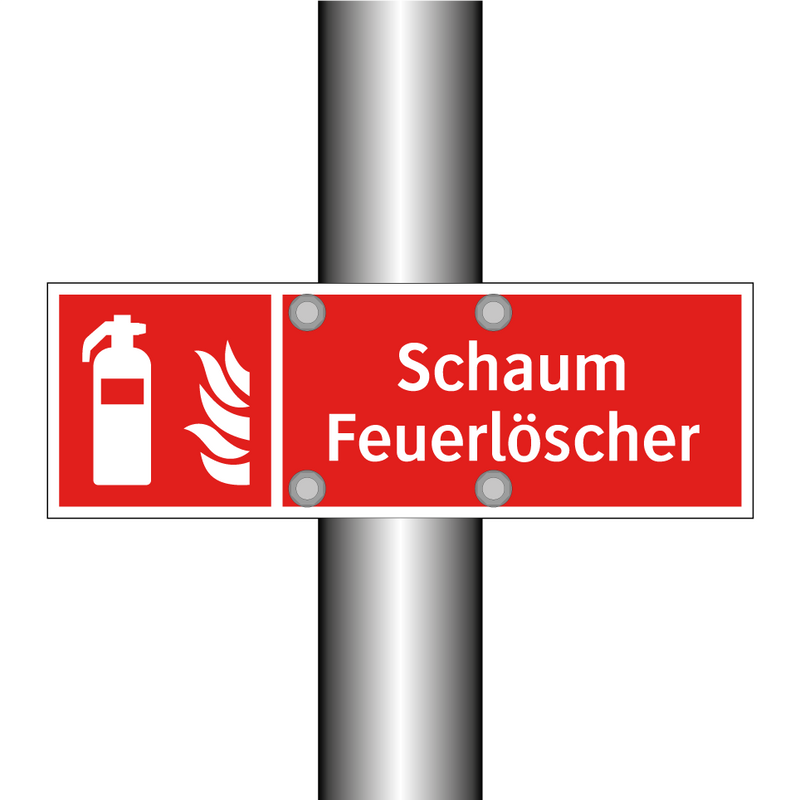Schaum Feuerlöscher