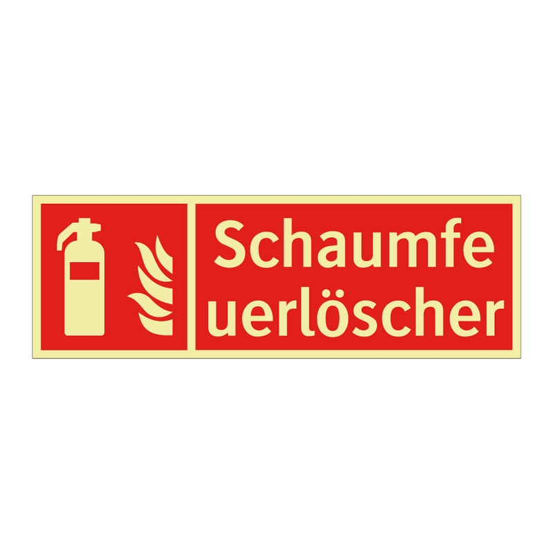 Schaumfeuerlöscher