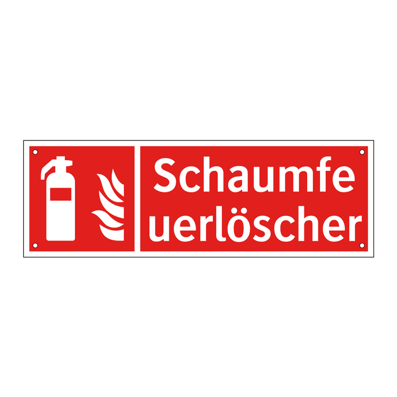 Schaumfeuerlöscher