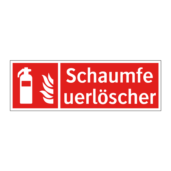 Schaumfeuerlöscher