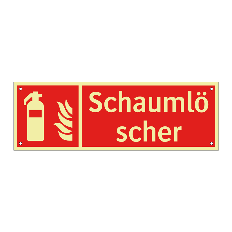 Schaumlöscher