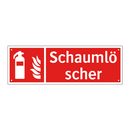 Schaumlöscher
