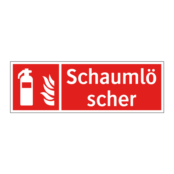 Schaumlöscher