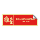 Schlauchanschluss trocken