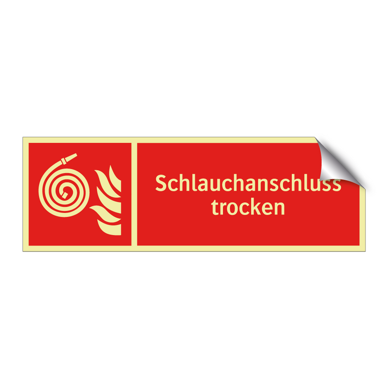 Schlauchanschluss trocken