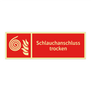 Schlauchanschluss trocken