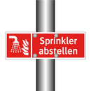 Sprinkler abstellen