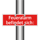 Feueralarm befindet sich:
