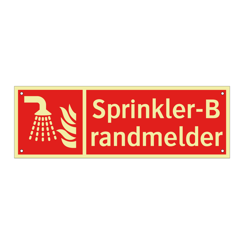 Sprinkler-Brandmelder