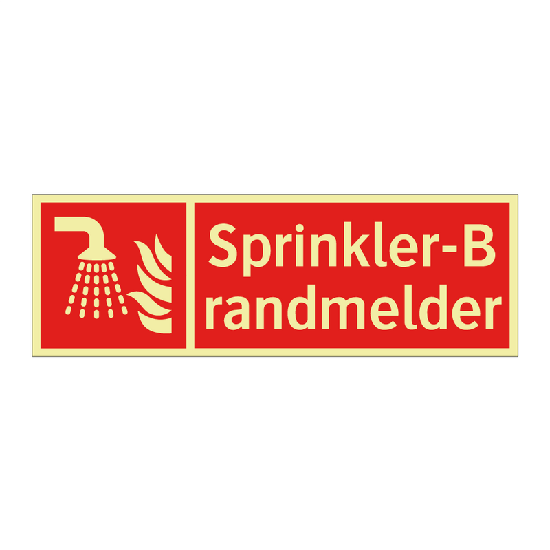Sprinkler-Brandmelder