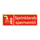 Sprinklerabsperrventil