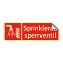 Sprinklerabsperrventil