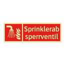 Sprinklerabsperrventil