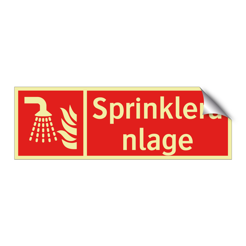 Sprinkleranlage